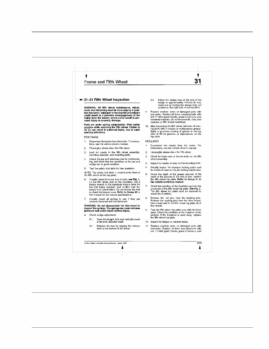 1997-2010 Freightliner Century Class (Argosy Coe, C112 / C120 Conventional, Coronado) Service & Repair Manual preview img 5