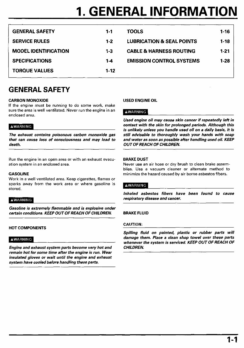 Honda XL1000V (Varadero) repair manual preview img 4