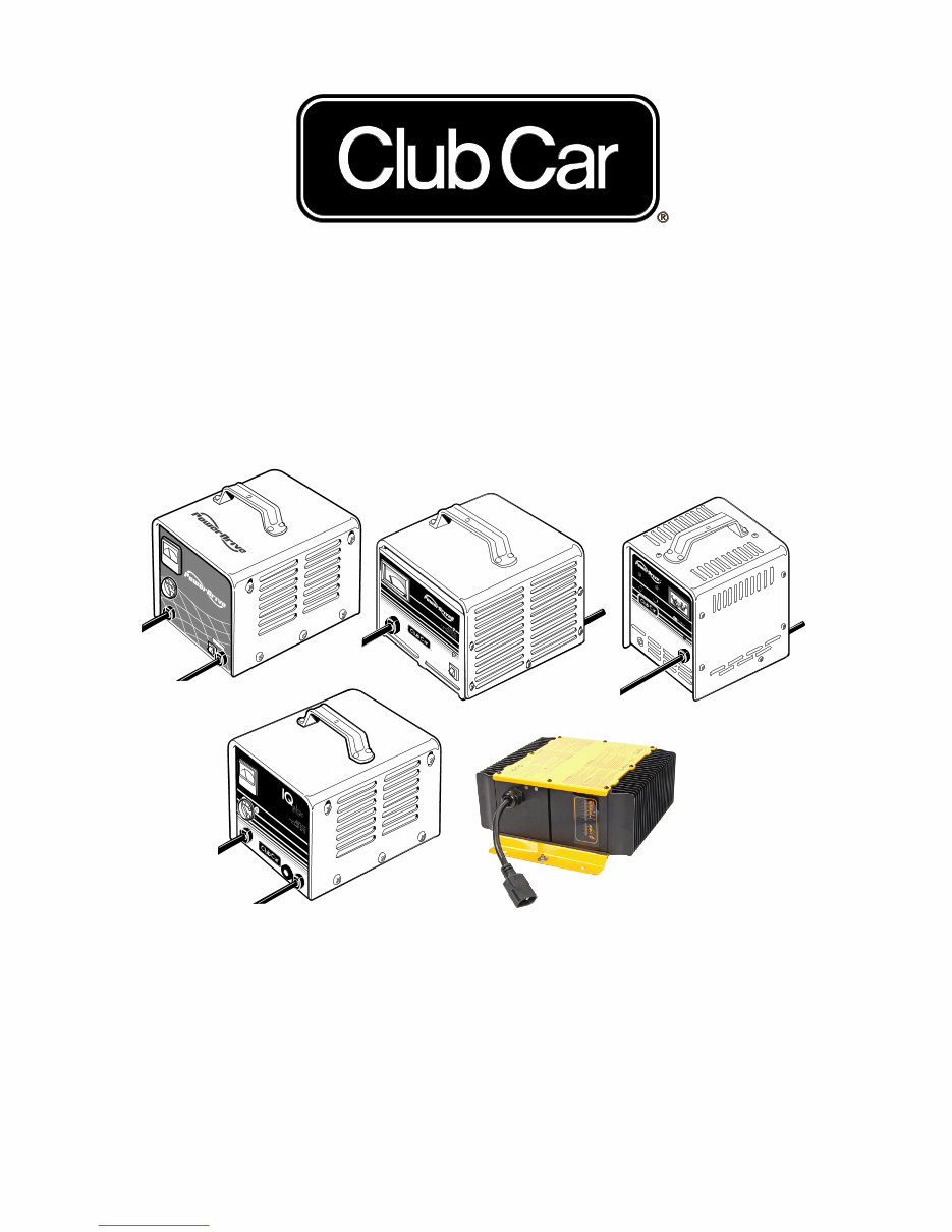 2008-2011 Club Car Domestic Battery Charger Service & Repair Manual preview img 1