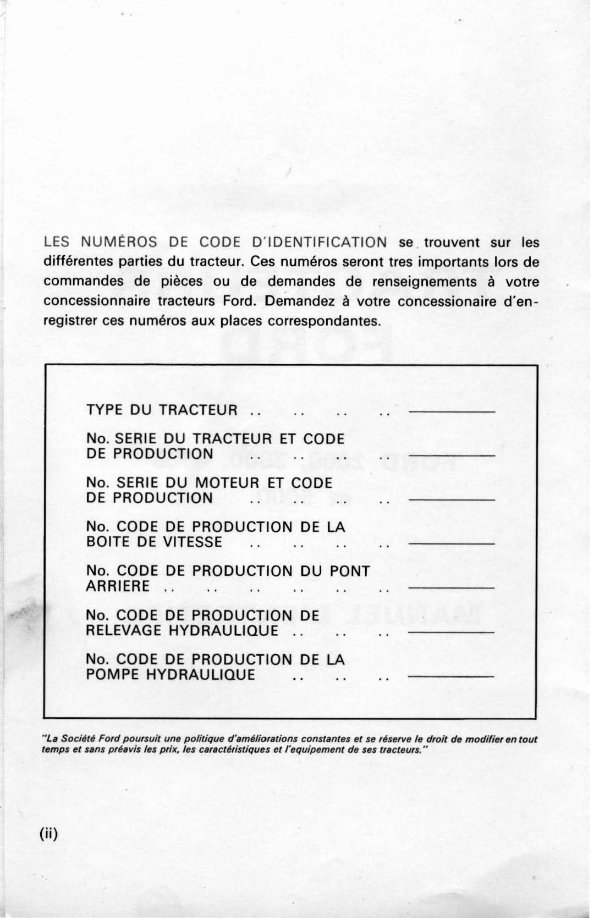 1965-1975 Ford 4000 Series 3-Cylinder Tractors Service & Repair Manual preview img 3