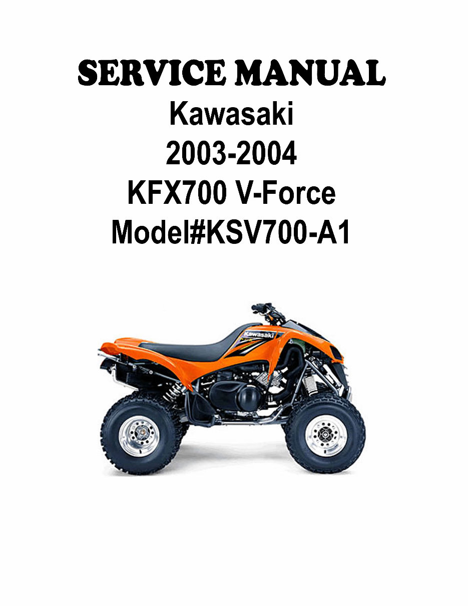 Kawasaki KFX700 V Force 03-04 Professional Service Manual preview img 1