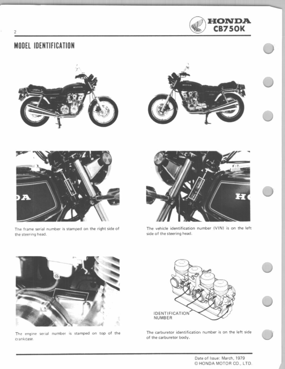 ホンダ CB750K CB750F CB750CUSTOM サービスマニュアル 2026年最新】CB750F サービスマニュアルの人気アイテム - メルカリ