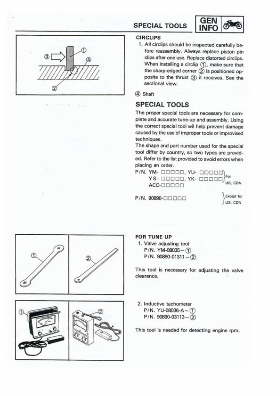 Yamaha XTZ 660 Ténéré (Tenere) Service & Repair Manual preview img 9