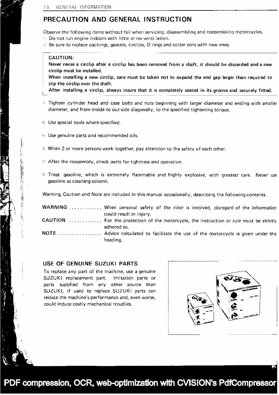 1984-1987 Suzuki GSX-R400 Service & Repair Manual preview img 10
