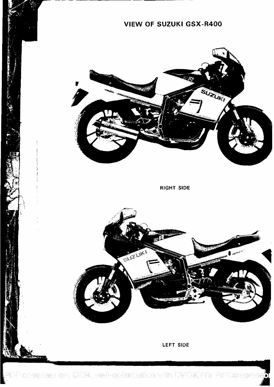 1984-1987 Suzuki GSX-R400 Service & Repair Manual preview img 3