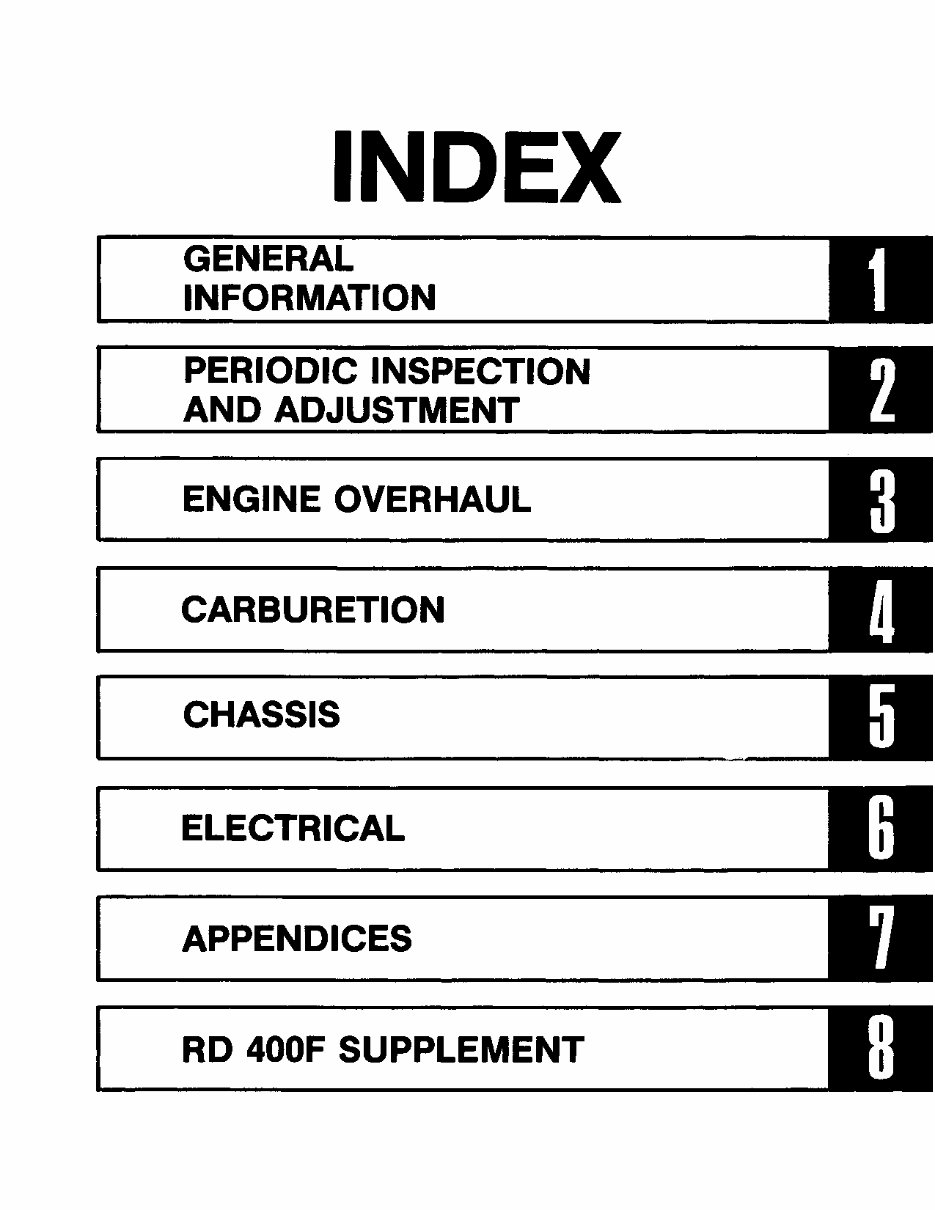 1976-1979 Yamaha RD400 Service & Repair Manual preview img 7