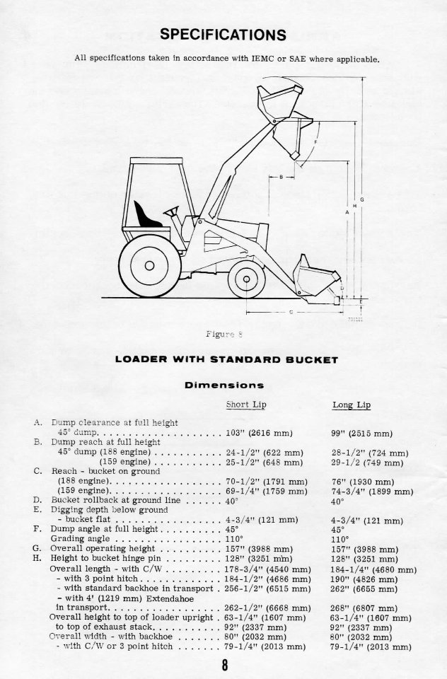 Case 580B Loader & Backhoe Operators Owner Instruction Manual - preview img 10