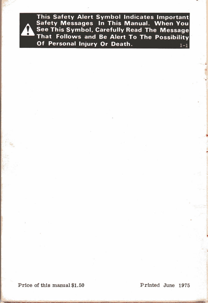 Case 580B Loader & Backhoe Operators Owner Instruction Manual - preview img 2