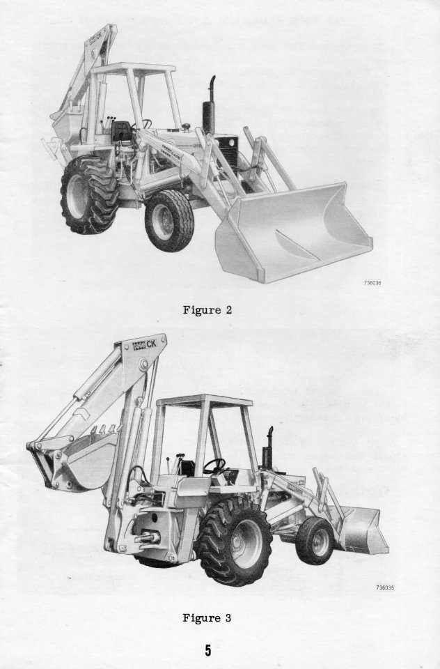 Case 580B Loader & Backhoe Operators Owner Instruction Manual - preview img 7