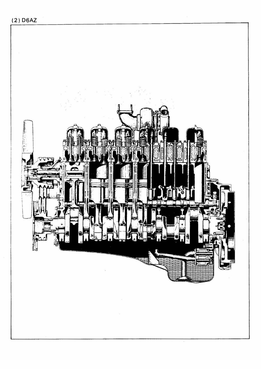 Engine D6A D6AU D6AZ D6AU D6AC Service Workshop Shop Manual preview img 7