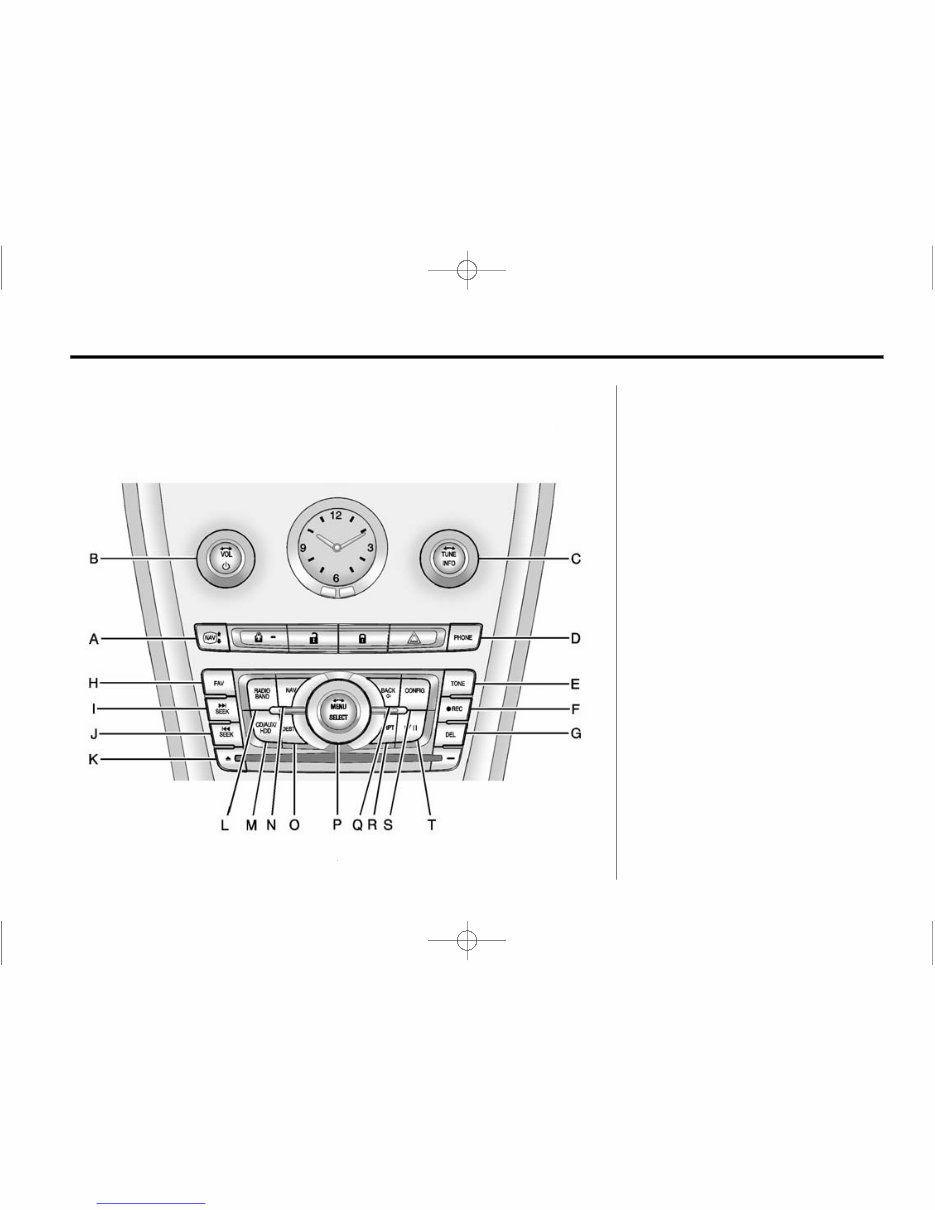 2012 Cadillac SRX Crossover Navigation Manual preview img 5