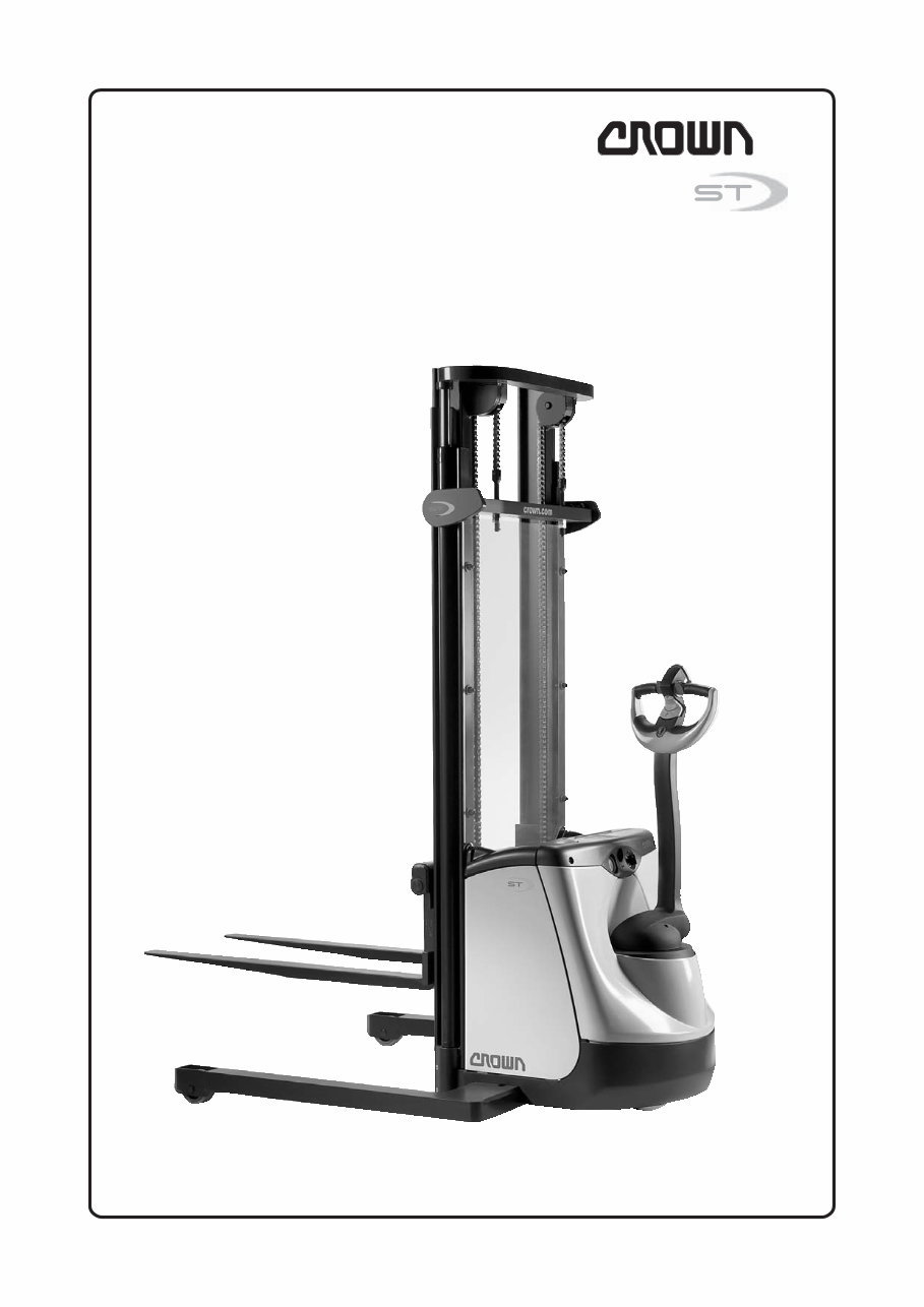 Crown ST3000 Series Forklift Complete Workshop Service Repair Manual preview img 1