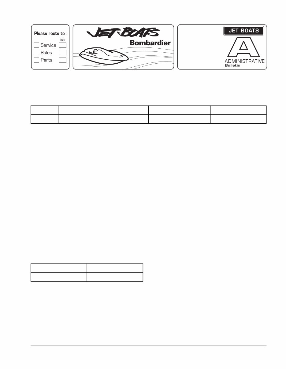 1996 Seadoo Challenger Service & Repair Manual preview img 10