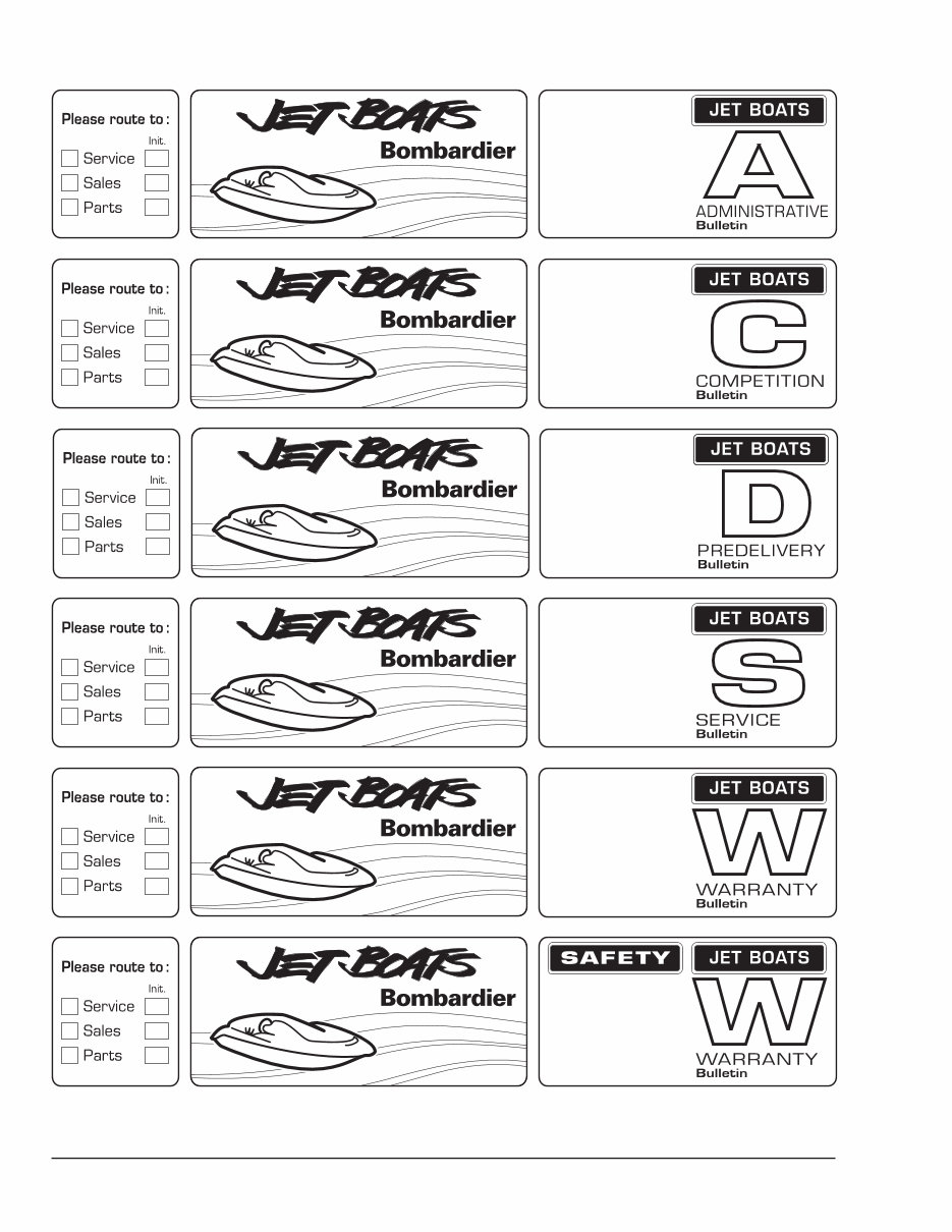 1996 Seadoo Challenger Service & Repair Manual preview img 2