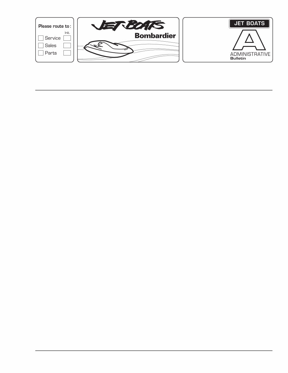 1996 Seadoo Challenger Service & Repair Manual preview img 6