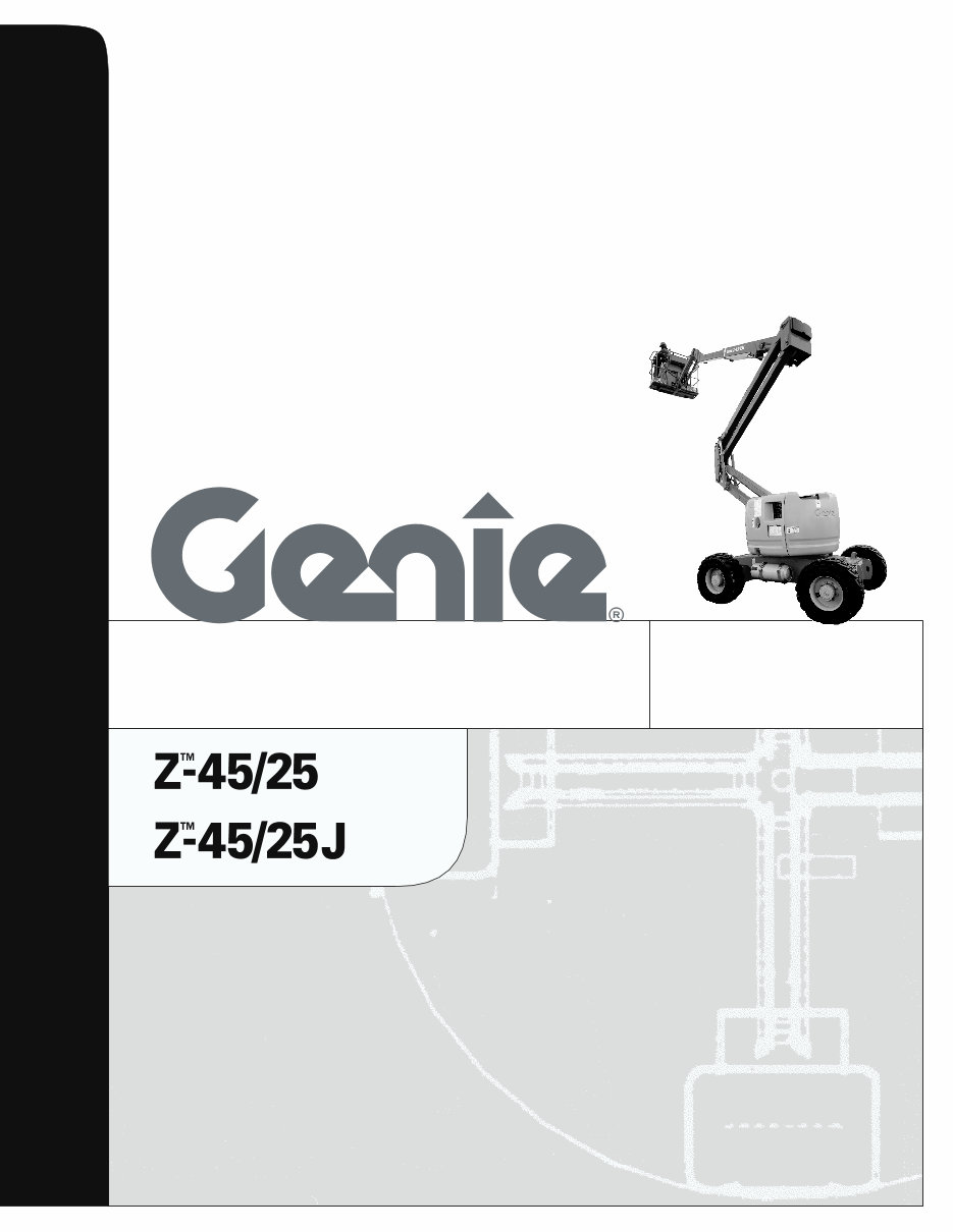 Genie Z-45/25, Z-45/25J Workshop Service Repair Manual 52709 preview img 1