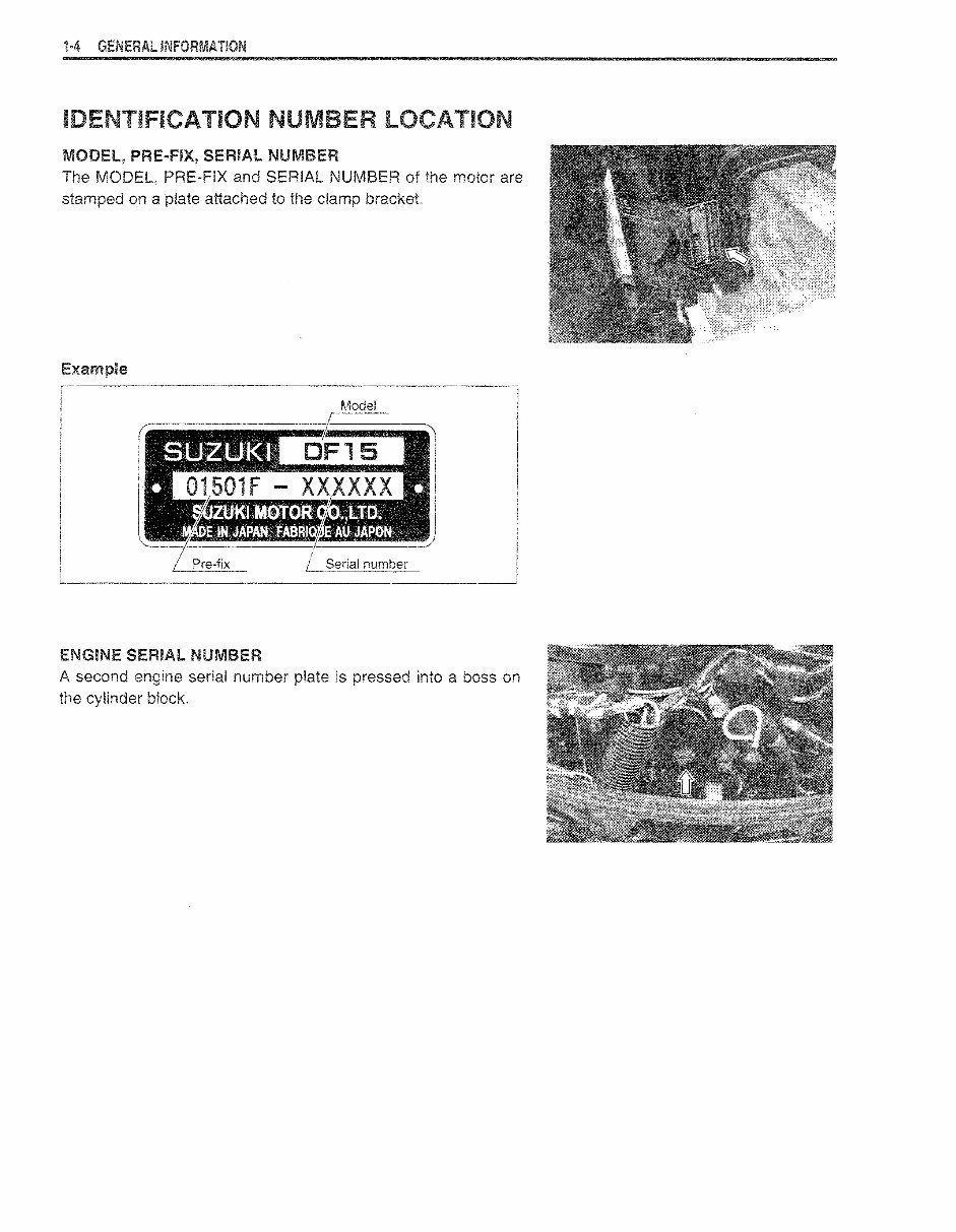 2009 Suzuki 9.9/15HP (DF9.9/DF15) 4-Stroke Outboards OEM Service & Repair Manual preview img 8
