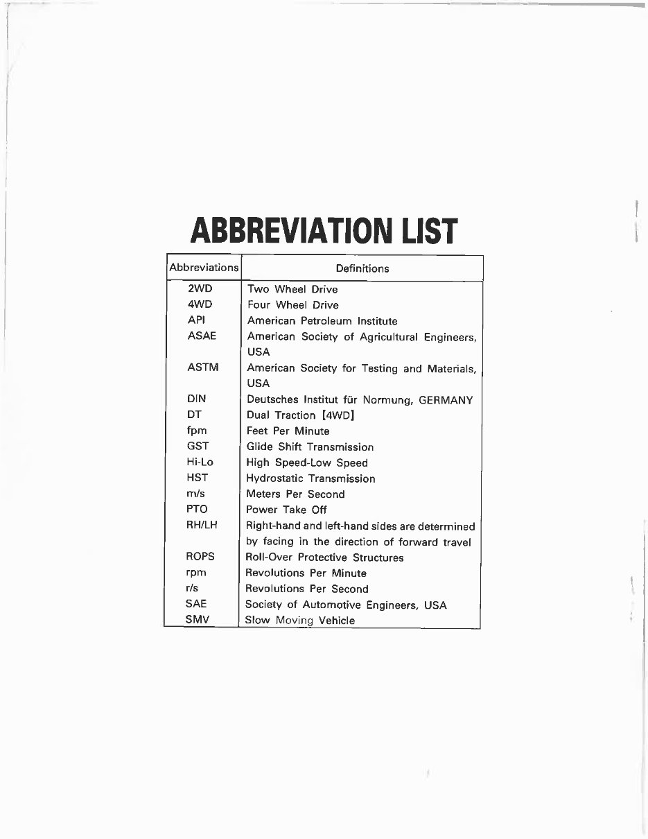 KUBOTA L2900 L3300 L3600 L4200 Tractor OPERATOR Manual preview img 2