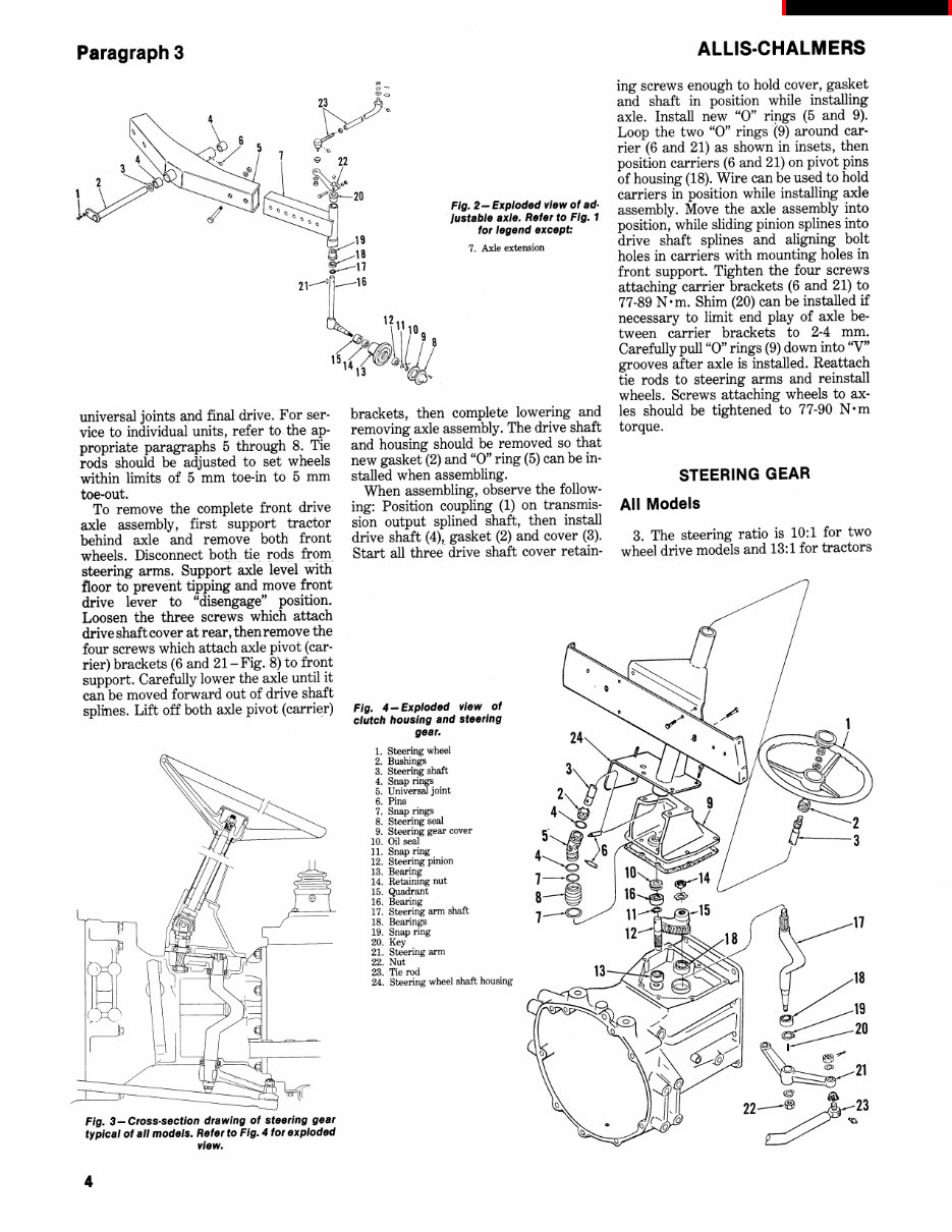 Allis Chalmers 5020 Service & Repair Manual preview img 3