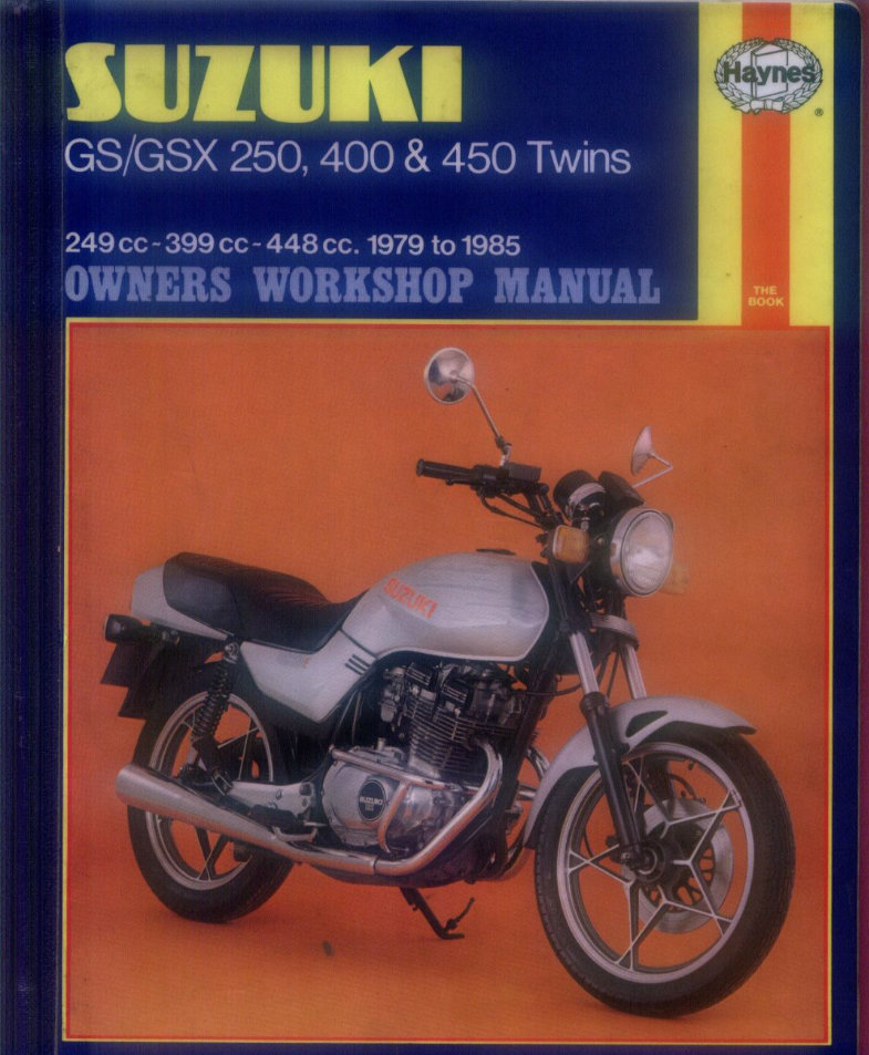 Suzuki GSX250 GSX250E 1980-1985 Repair Service Manual | Download