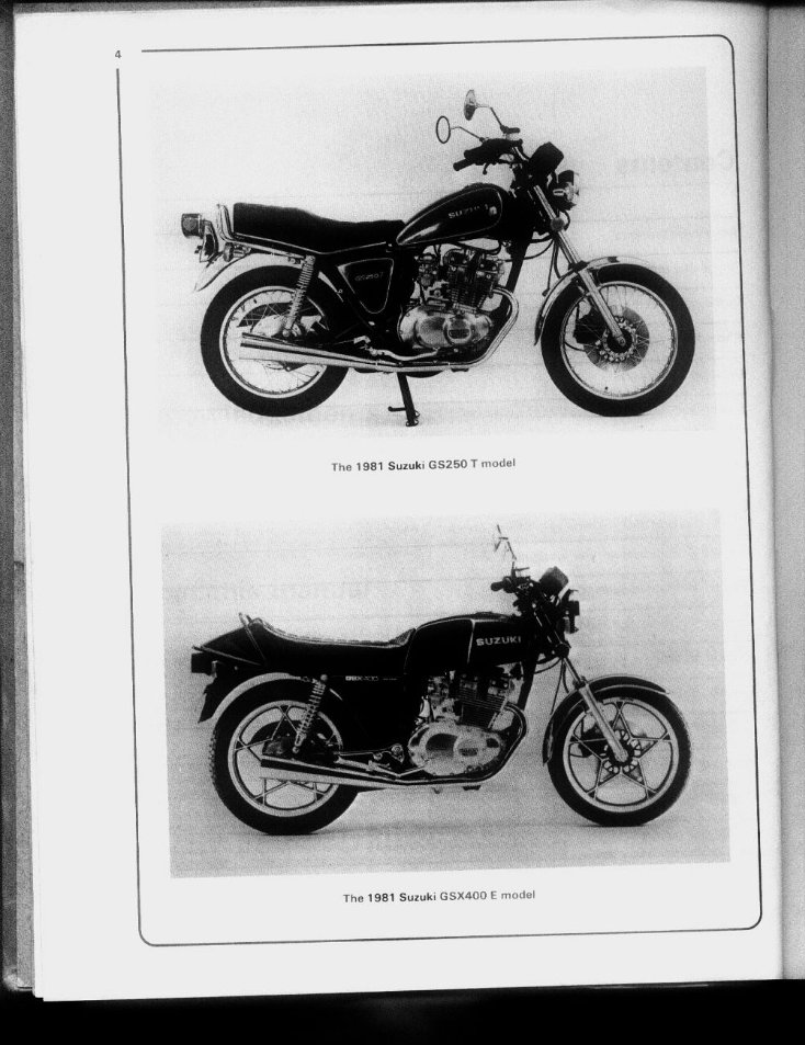 1979-1985 Suzuki GS250 GSX250 GSX400 GS450 Twins Service 1979-1985 Suzuki GS250 GSX250 GSX400 GS450 Twins Service