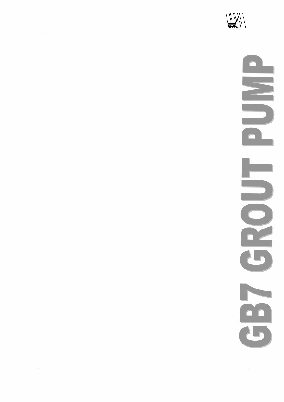 Whyte Hall GB7 grout pump and mixer motor service manual preview img 3