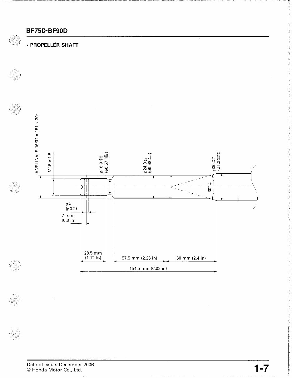 2006-2011 Honda BF75D / BF90D Outboard Service & Repair Manual preview img 10
