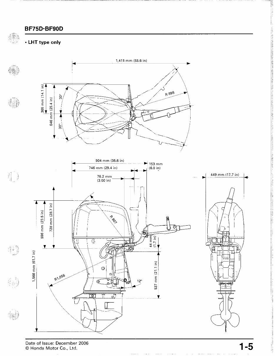 2006-2011 Honda BF75D / BF90D Outboard Service & Repair Manual preview img 8