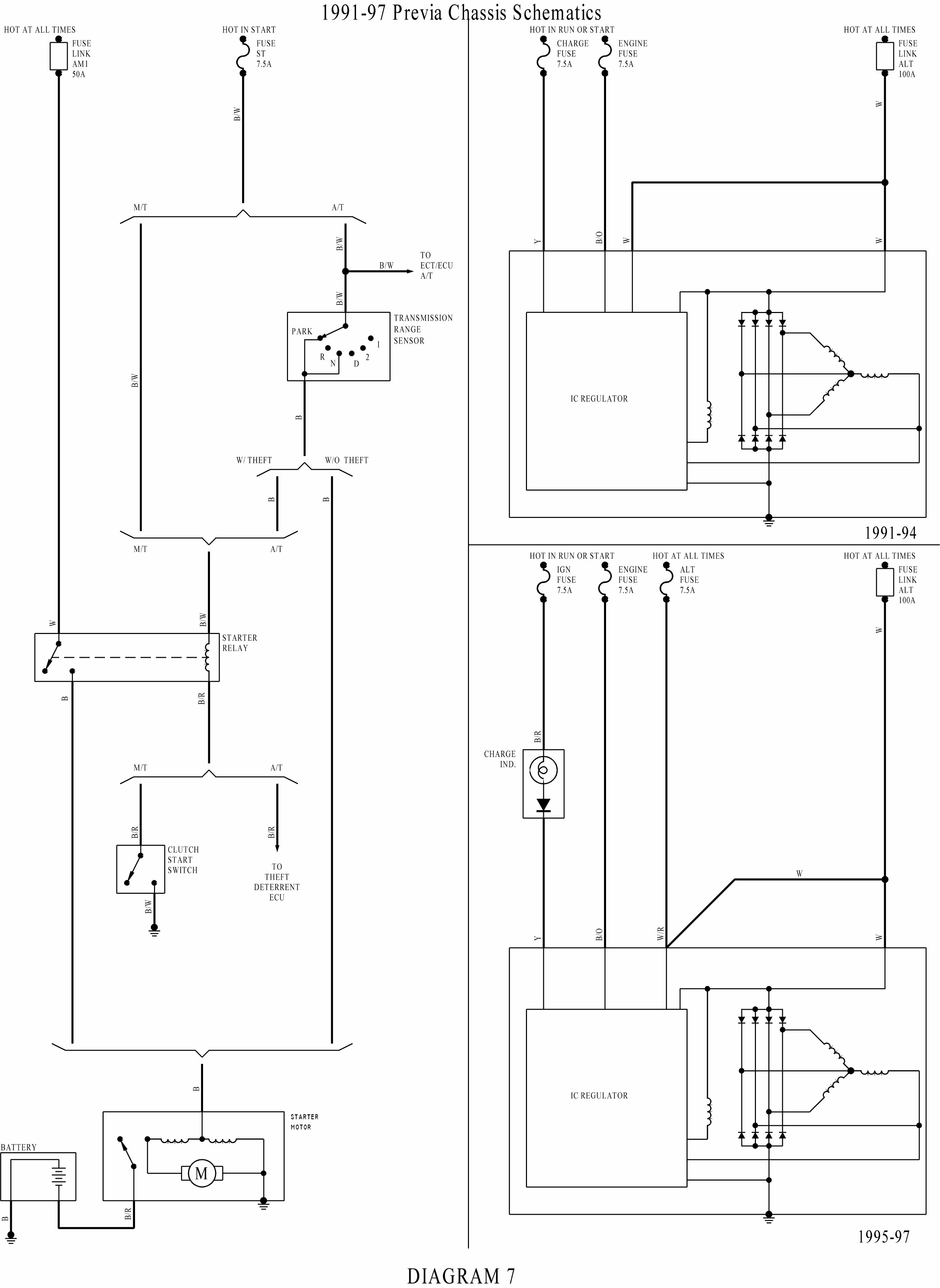 1997 Toyota Previa Service & Repair Manual preview img 1