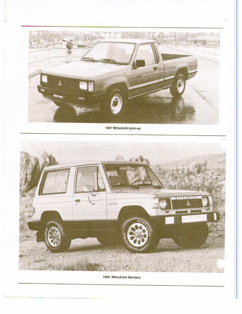 1982-1991 Mitsubishi Montero Service & Repair Manual preview img 6