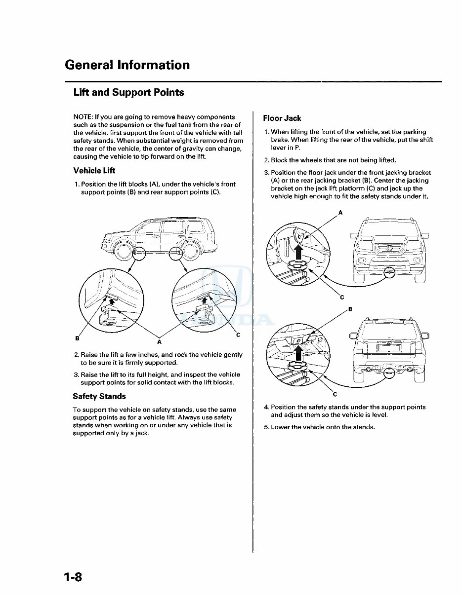 2010 Honda Pilot Service & Repair Manual preview img 10