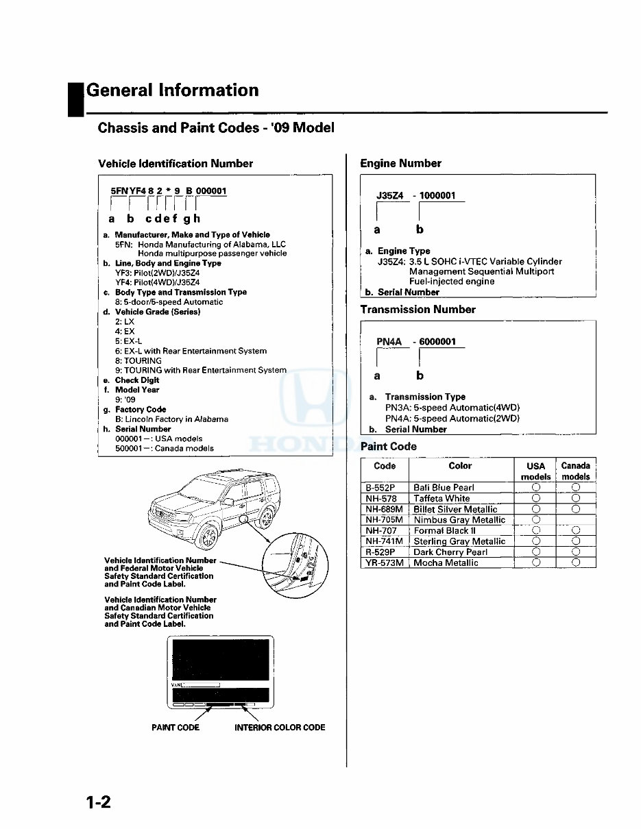 2010 Honda Pilot Service & Repair Manual preview img 4