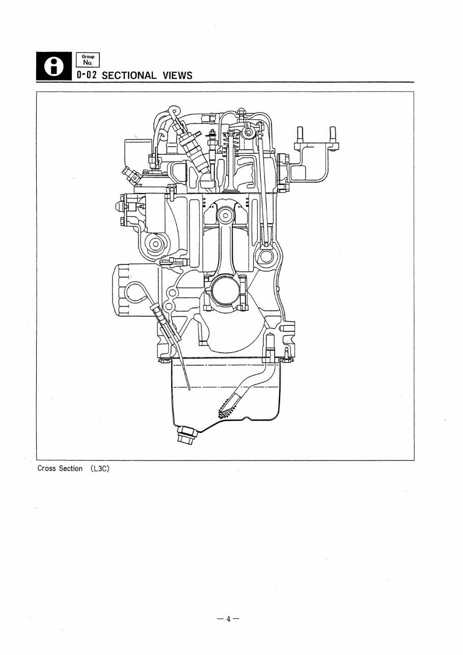 Mitsubishi L Series L2A L2C L2E L3A L3C L3E Diesel Full Service & Repair Manual preview img 9