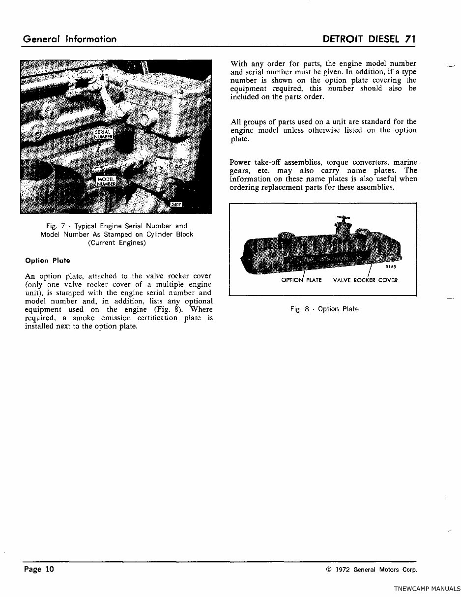 Detroit Diesel Series 71 In Line Diesel Engine Complete Workshop Service Repair Manual preview img 10