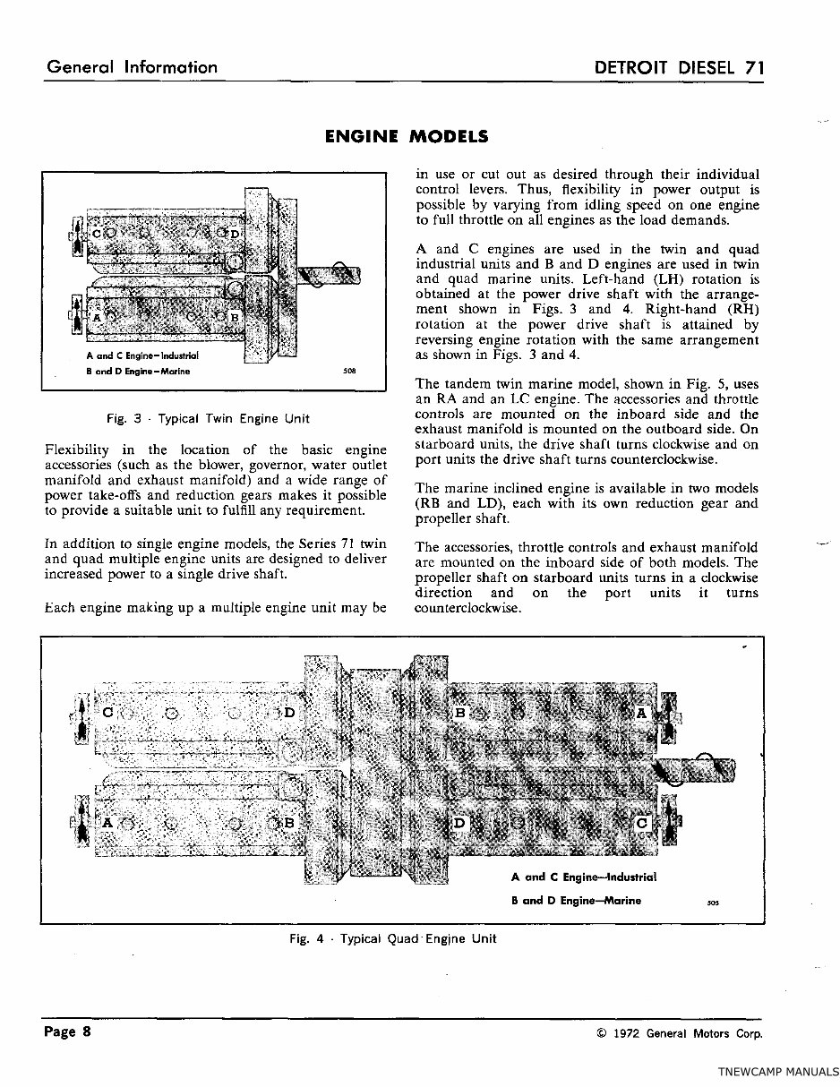 Detroit Diesel Series 71 In Line Diesel Engine Complete Workshop Service Repair Manual preview img 8