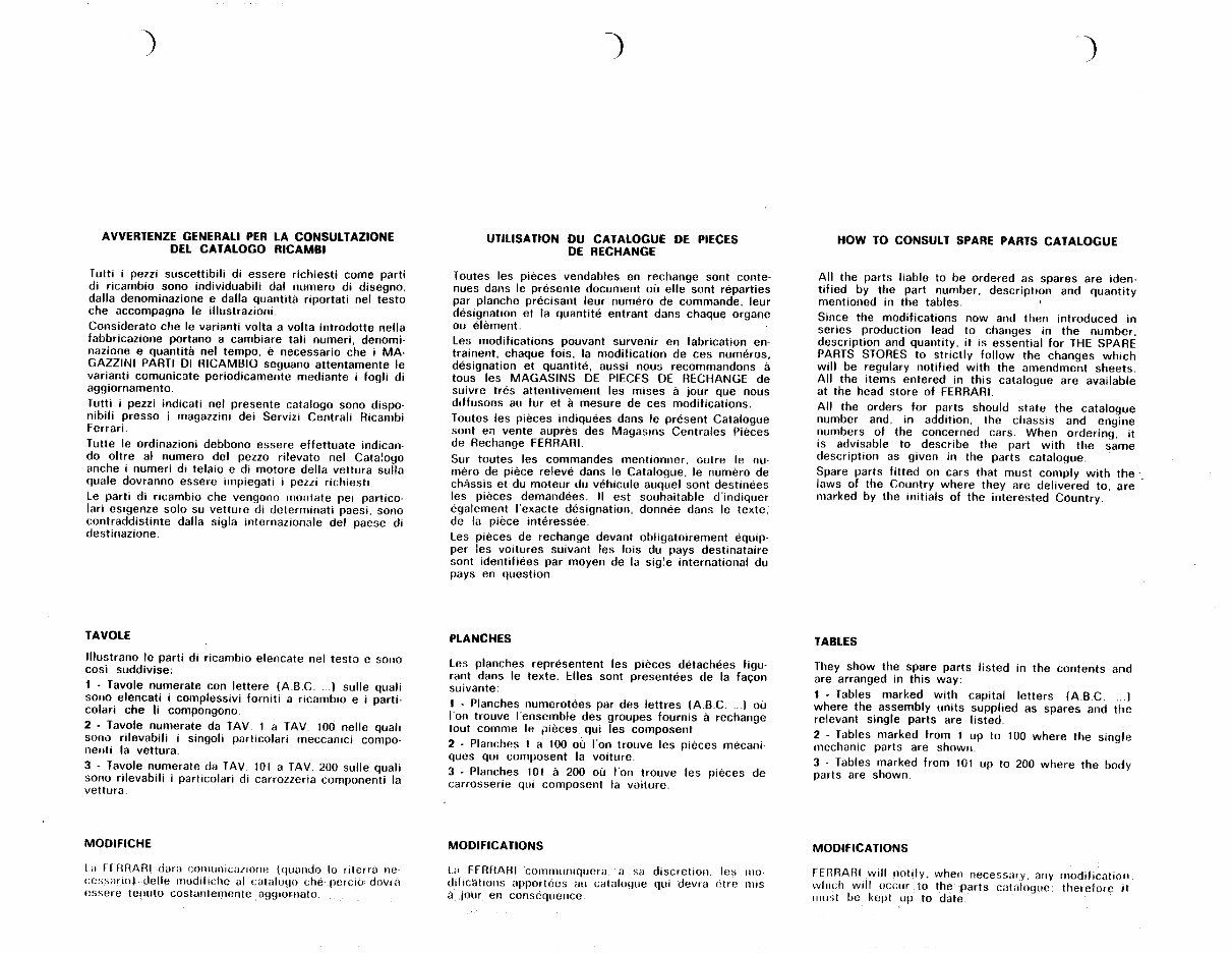 Ferrari 308 Quattrovalvole 328 GTB 328 GTS Workshop Manual preview img 4