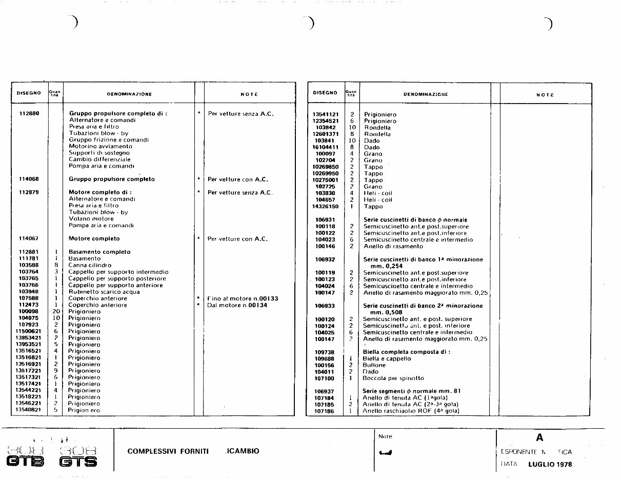Ferrari 308 Quattrovalvole 328 GTB 328 GTS Workshop Manual preview img 9
