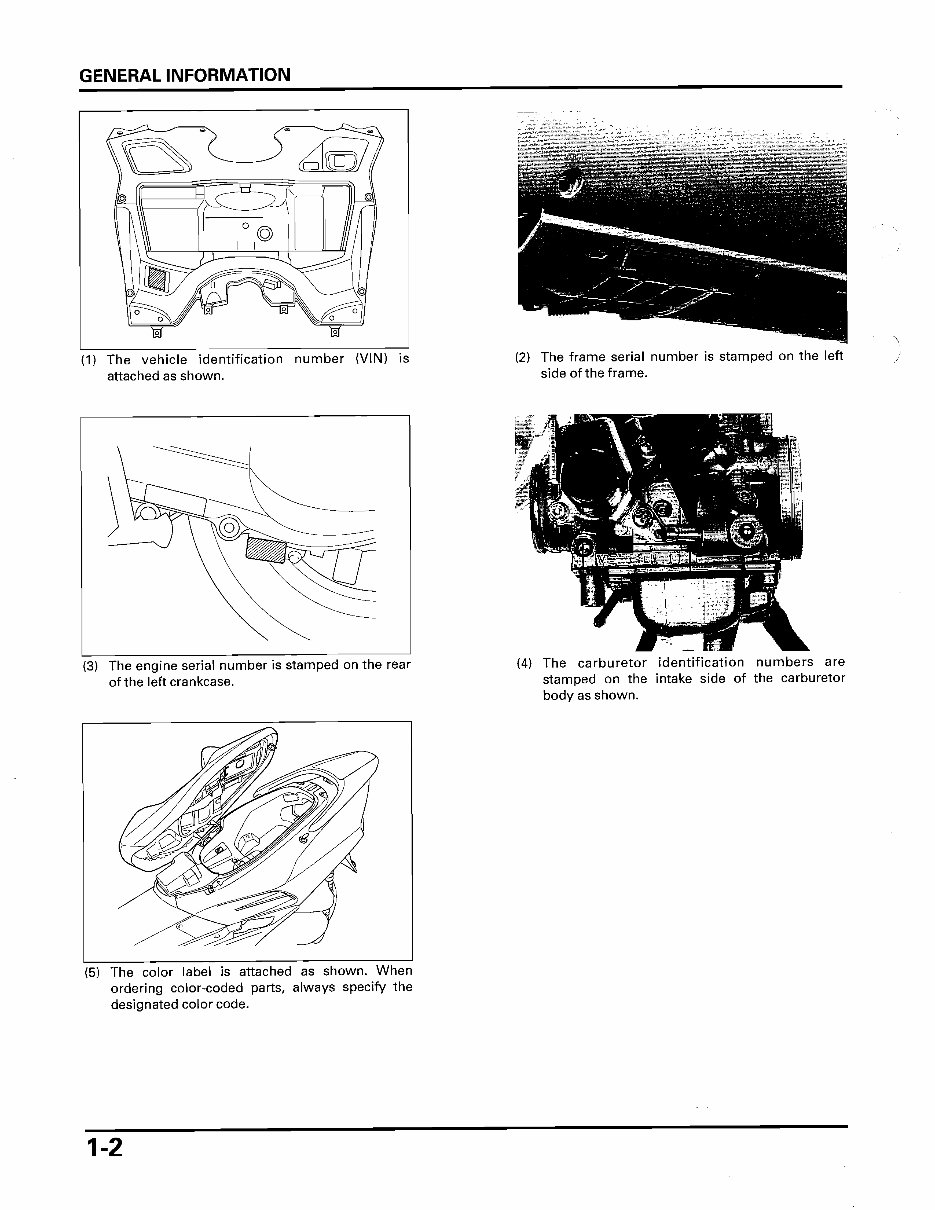 HONDA NSS250 / NSS250A / NSS250S / NSS250AS REFLEX Motorcycle Service & Repair Manual (2001 2002 2003 2004 2005 2006 2007) - DOW preview img 6