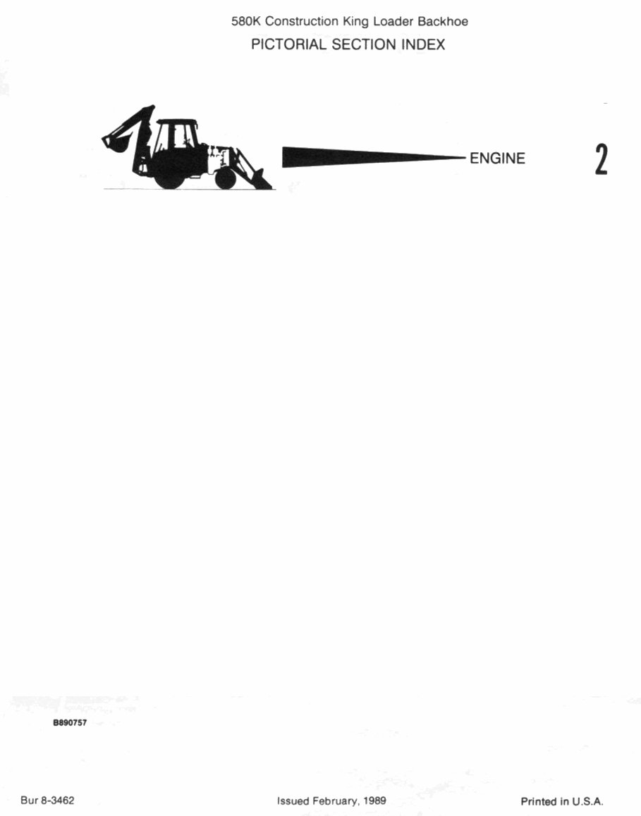 CASE 580K CONSTRUCTION KING BACKHOE Parts Catalog Manual preview img 10