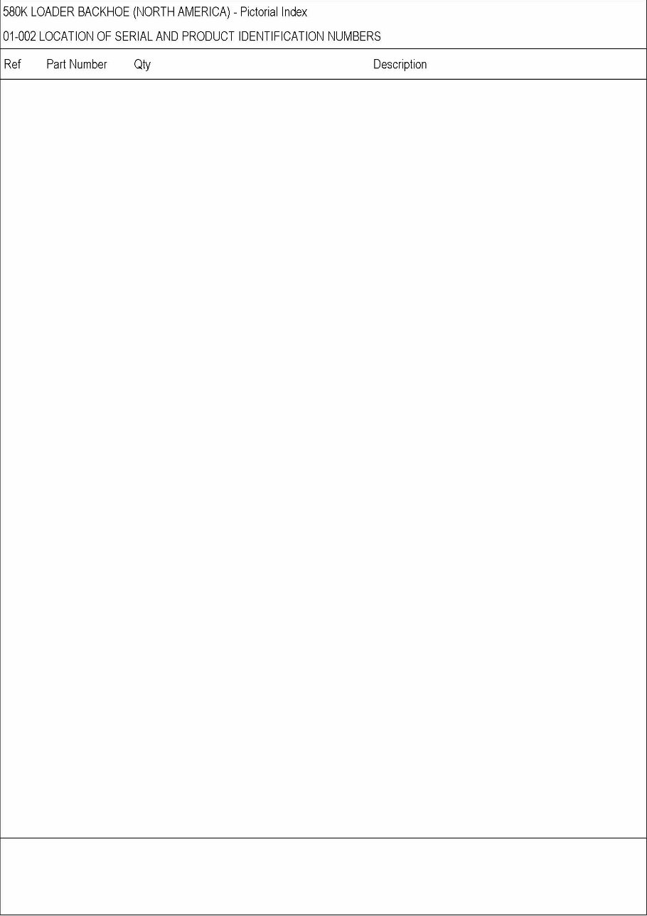 CASE 580K CONSTRUCTION KING BACKHOE Parts Catalog Manual preview img 5
