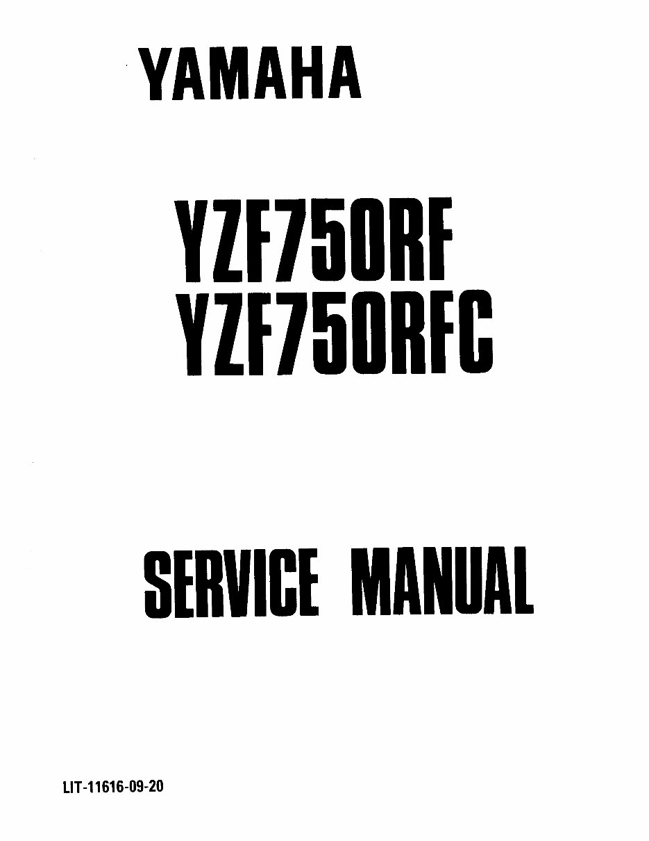 1993-1998 Yamaha YZF750R Workshop Service Repair Manual preview img 2