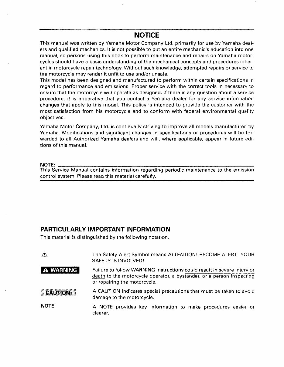 1993-1998 Yamaha YZF750R Workshop Service Repair Manual preview img 4