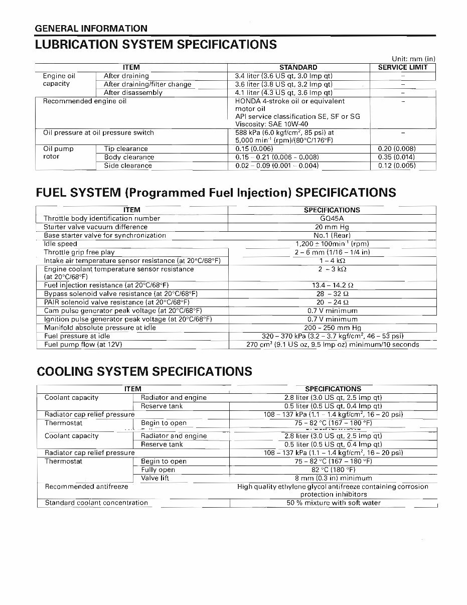 1998-2012 Honda XL1000V Varadero Service & Repair Manual preview img 10