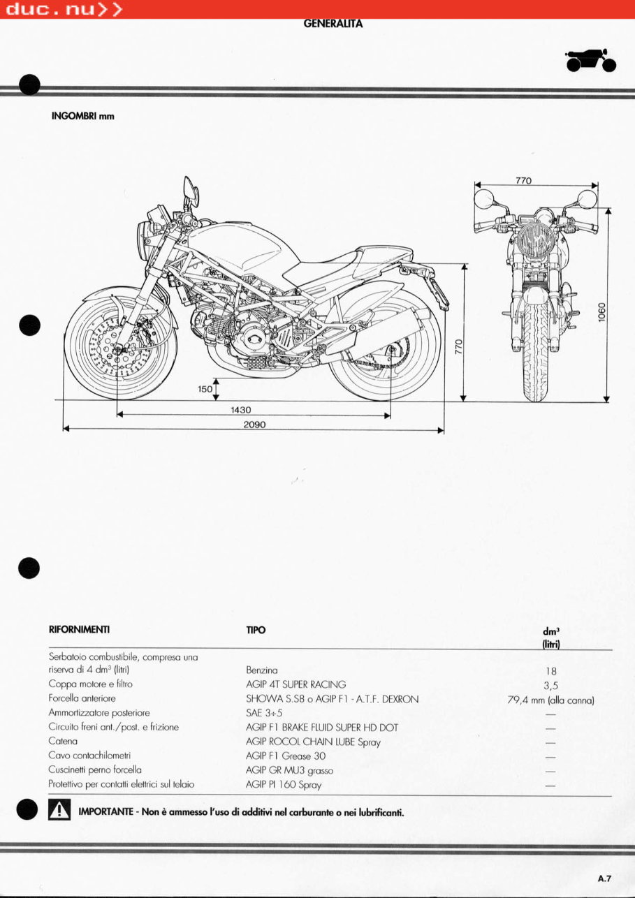 Ducati M900 Motorcycle 1993-2000 Workshop Repair & Service Manual preview img 10