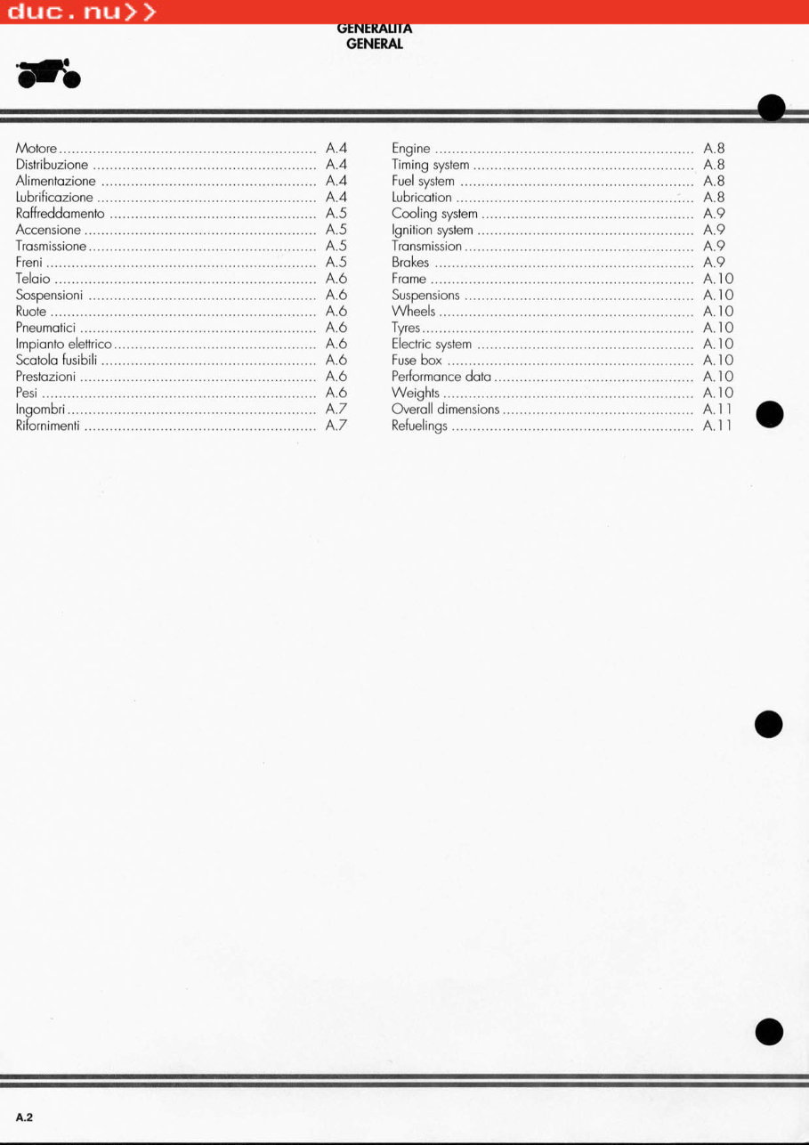 Ducati M900 Motorcycle 1993-2000 Workshop Repair & Service Manual preview img 6