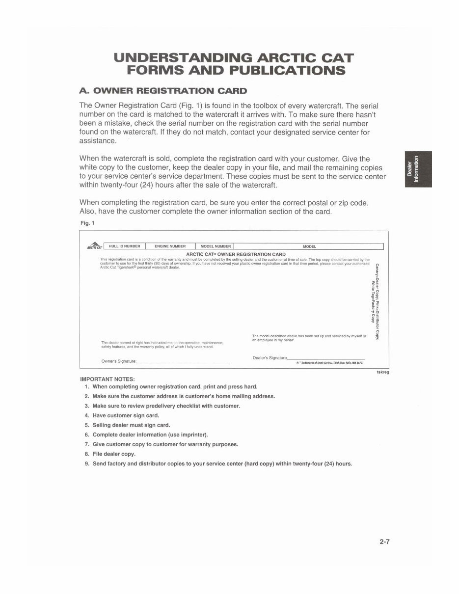 1997 ARCTIC CAT TIGERSHARK MONTE CARLO 770 Factory Service & Work Shop Manual preview img 10