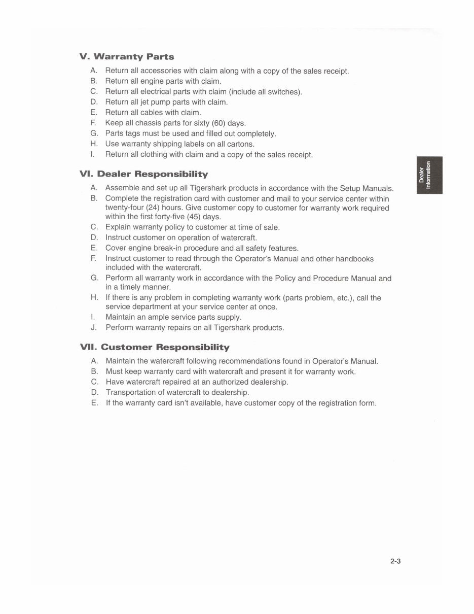 1997 ARCTIC CAT TIGERSHARK MONTE CARLO 770 Factory Service & Work Shop Manual preview img 6