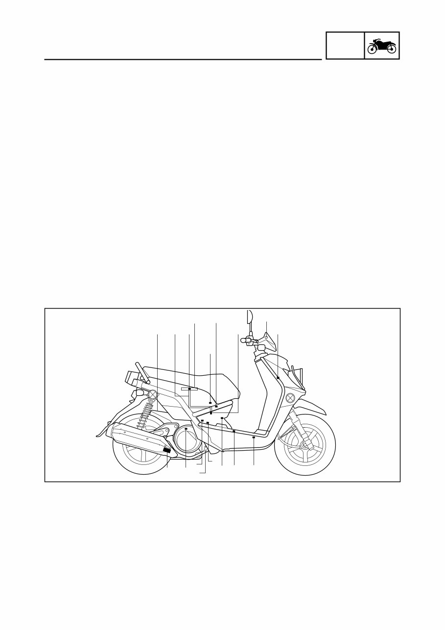 yamaha zuma 125 2009-2012 Repair Service manual preview img 9