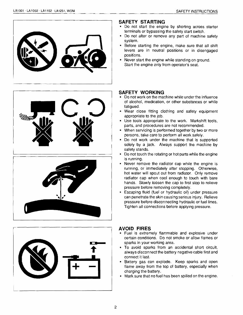 KUBOTA LA1001 LA1002 LA1162 LA1251 FRONT END Loader Workshop Service Manual preview img 2