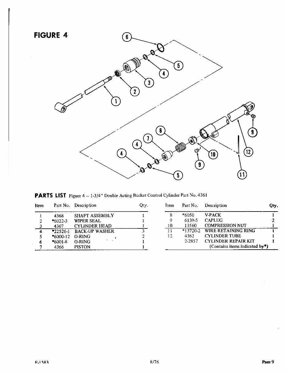 Kubota 1200 Loader master parts Manual preview img 9